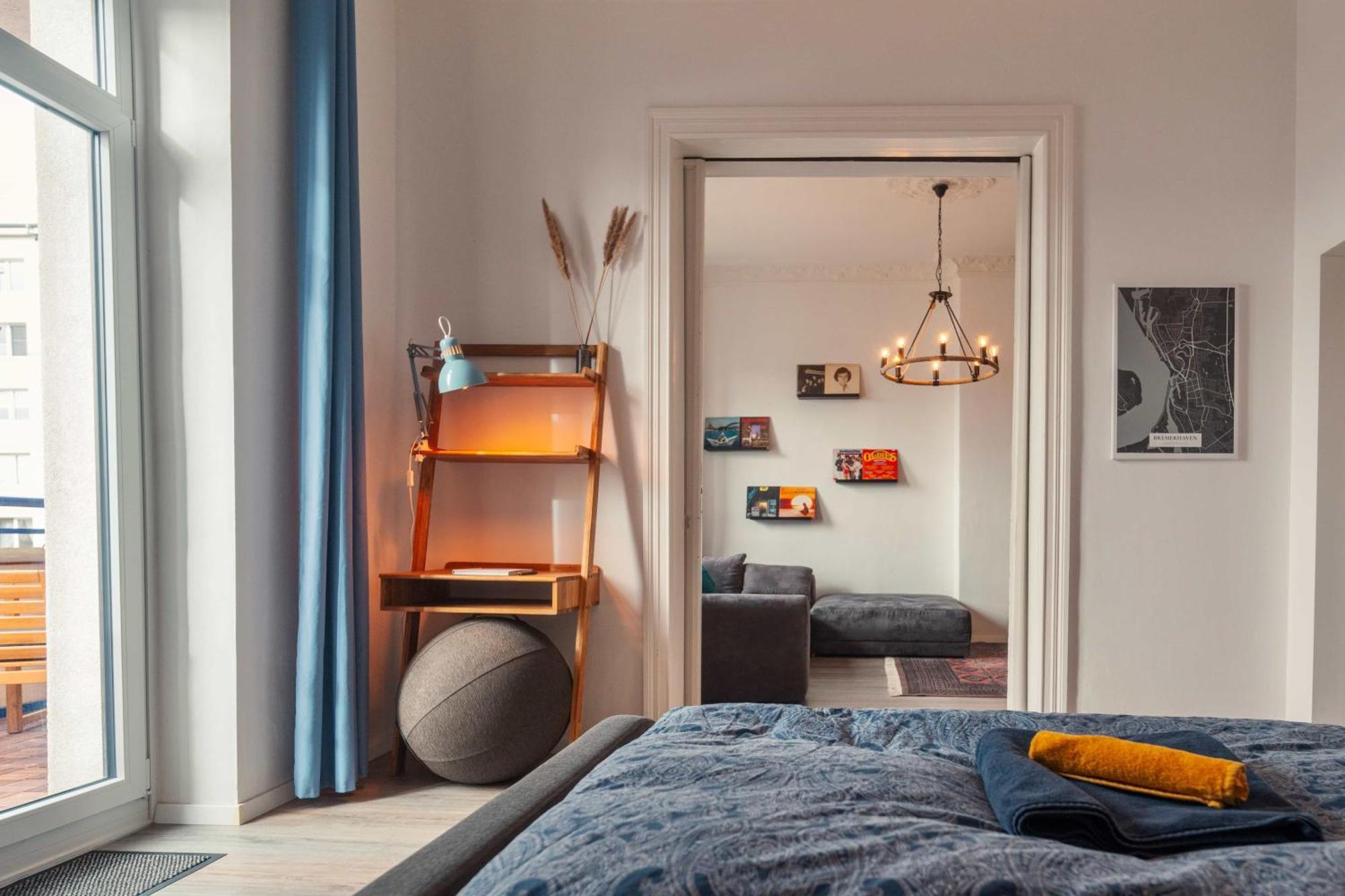 Urban Apartment - Stilvoll & Im Herzen Der Stadt Bremerhaven Luaran gambar